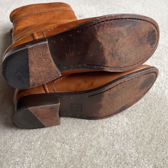 FRYE Melissa Trapunto Tall Boots sz 7 - Picture 15 of 16